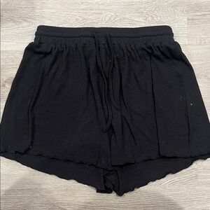 SHEIN Black Flowy Women's Shorts